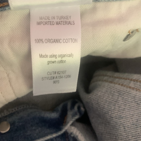 AGOLDE 90'S PINCH WAIST HIGH RISE STRAIGHT SIZE 30 - Picture 7 of 8